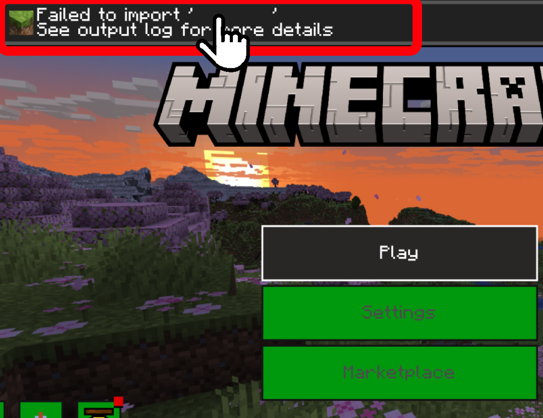 Diagnose what is causing the issue with your Minecraft Bedrock Edition texture pack
