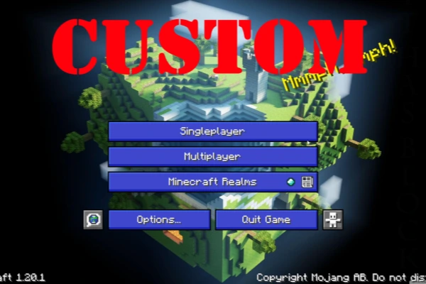 Custom minecraft background GUI tutorial