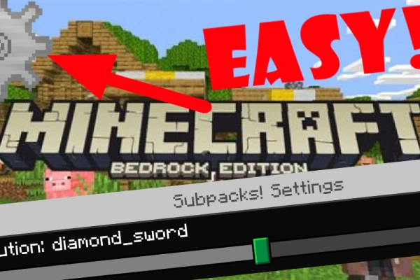 How to make a Minecraft Bedrock texturepack with subpacks